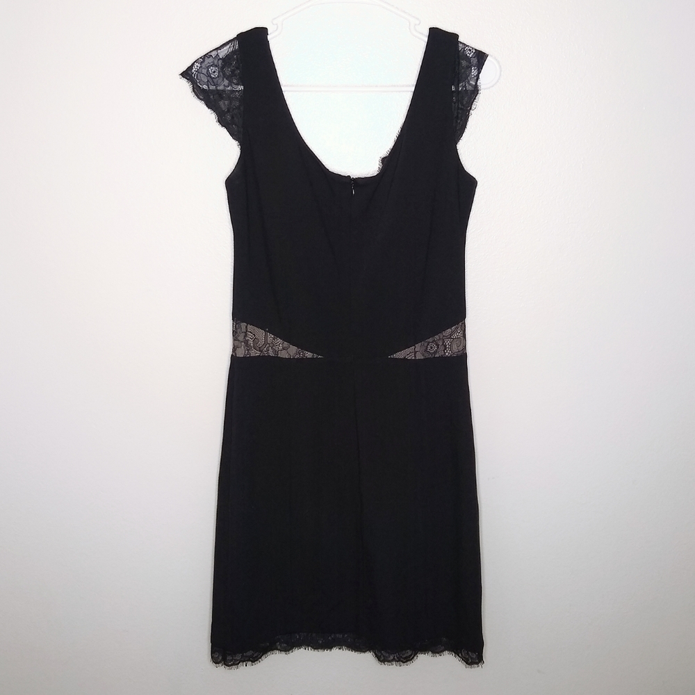 ERIN FETHERSTON ALL FOR YOU BLACK COCKTAIL DRESS 4 - Picture 5 of 8